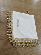 PRECOMMANDE Mendil STRASS personnalisé