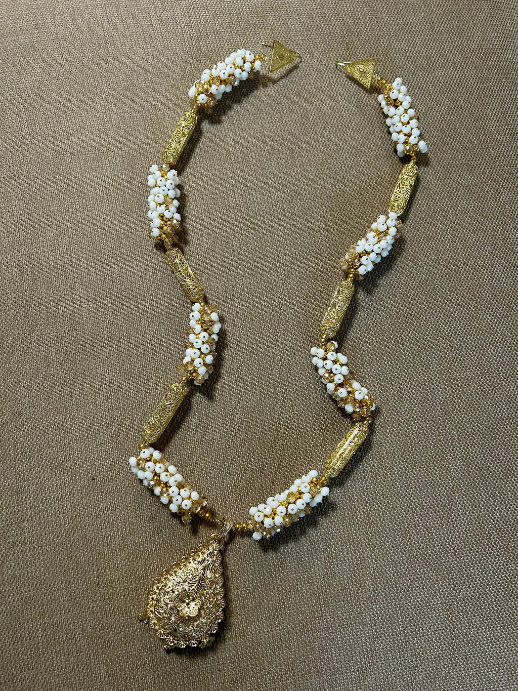 SKRAB bijou traditionnel algérien blanc MAISON ZAYRINE