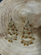 PRECOMMANDE Boucles d'oreilles traditionnelles blanc MAISON ZAYRINE