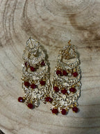 PRECOMMANDE Boucles d'oreilles traditionnelles blanc MAISON ZAYRINE