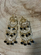 PRECOMMANDE Boucles d'oreilles traditionnelles blanc MAISON ZAYRINE