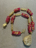 SKRAB bijou traditionnel algérien rose MAISON ZAYRINE