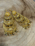 Boucles d'oreilles traditionnelles algériennes bronze