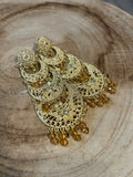 Boucles d'oreilles traditionnelles algériennes miel