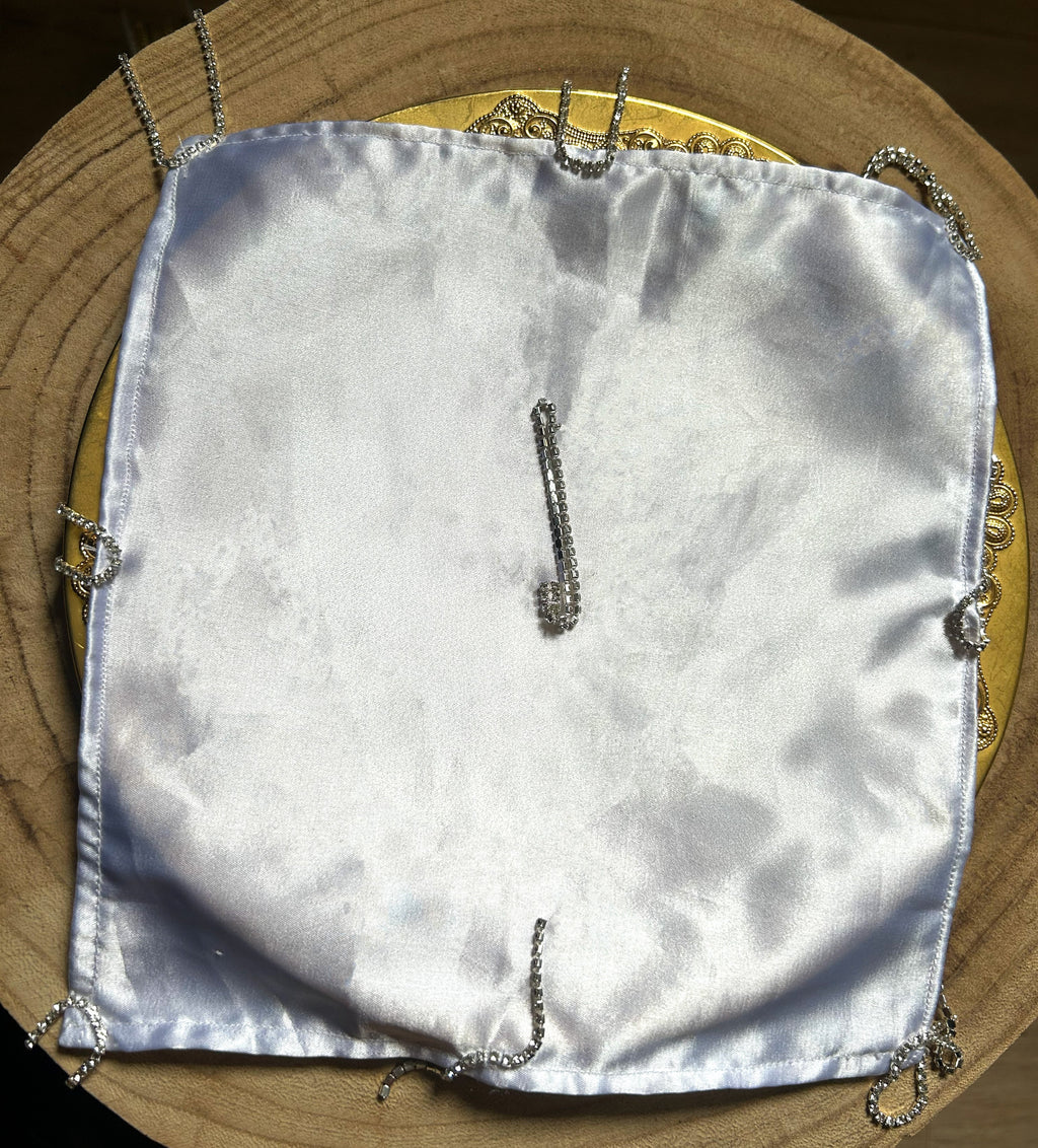 Mendil traditionnel algérois STRASS MAISON ZAYRINE