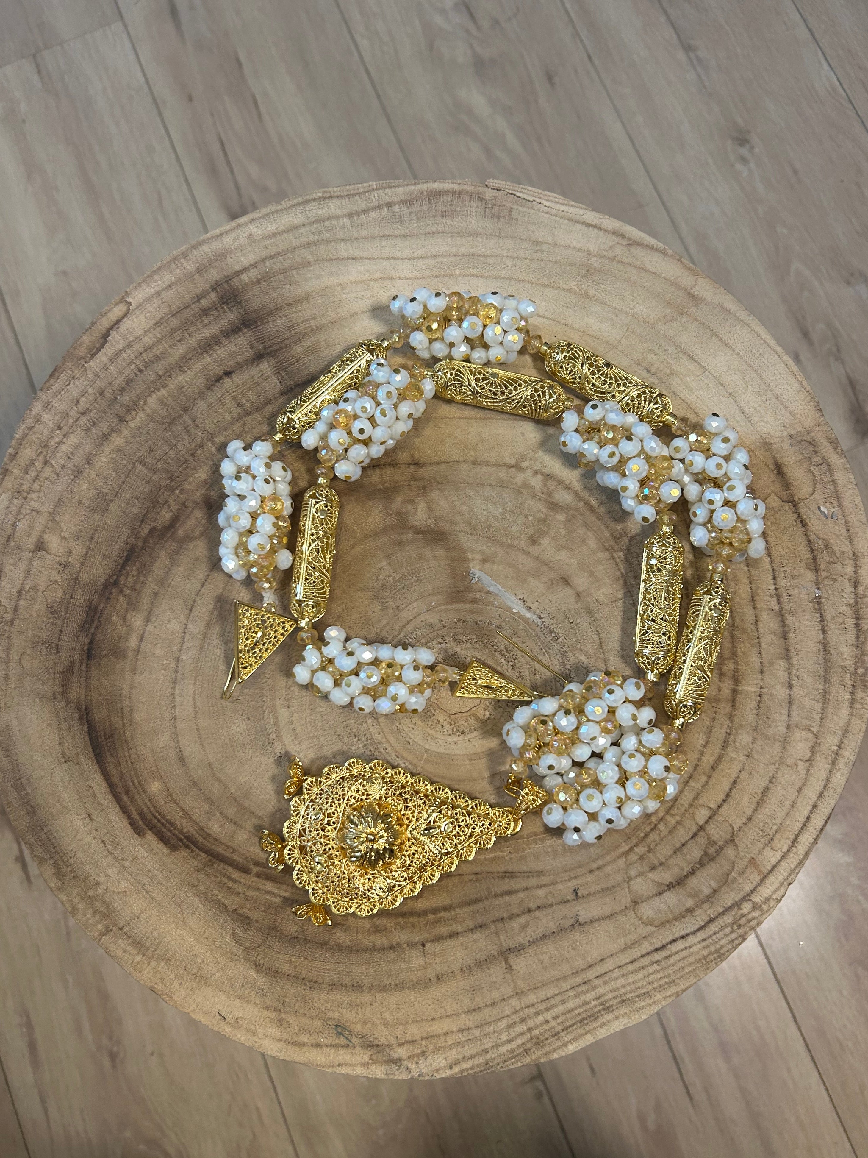 SKRAB bijou traditionnel algerien blanc
