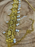 Bijou de tête traditionnel algérien blanc