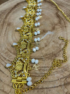 Bijou de tête traditionnel algérien blanc
